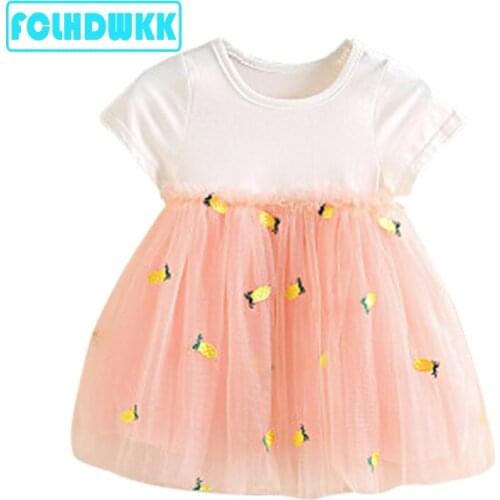 Summer Brand 2019 Kids Dresses For Girls Casual Wear Star Girls Dress Children Boutique Clothing Tutu Baby Girls Clothes
