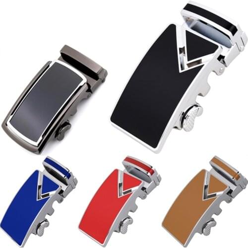ZPXHYH Fashion Mens Business Alloy Automatic Buckle Unique Men Plaque Belt Buckles for 3.5cm Ratchet designer belts luxury belt