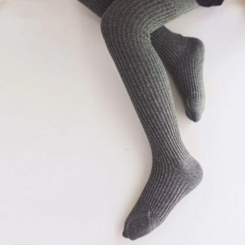 New Solid Color Soft Stockings Spring And Autumn Shiny Cotton Girl Pantyhose Dance Socks Knee Pads Wild Cute Princess Leggings