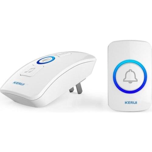 New Wireless Intelligent Elderly Pager Home Smart 32 Music Plug-in Doorbell M525+F51 Single Button Smart Door Bell Chime Alarm