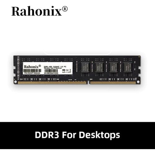 Rahonix desktop memory Ram DDR3 4GB 8GB 1333 1600MHz Desktop memoria ram 240pin 1.5V for PC