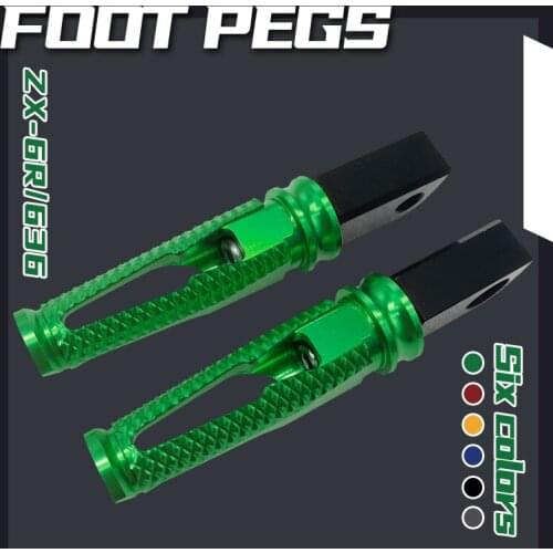 Rearset Passenger Footpeg Footrest Rear Foot Pegs Rests For kawasaki ZX-10R ZX-6R/636 ZX-9R ZX-12R ZX-14R/ZZR1400 GTR1400 ER-6N