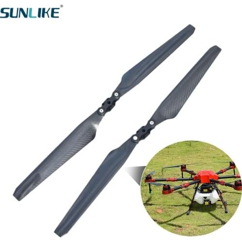Carbon Fiber Foldable Propellersunlike 28-inch 30-inch 35-inch Foldable Prop CW CCW Agricultural Drone Propeller