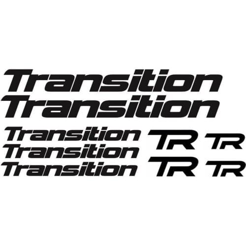 For 1Set Transition Bike Decals Set 9 DH MTB TR Covert Bandit Blindside Freeride Car Styling