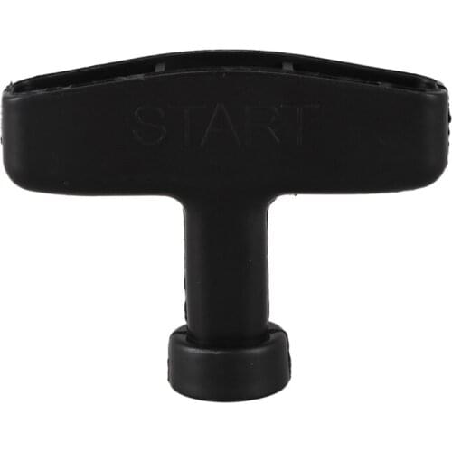 Replacement Recoil Starter Pull Handle Grip Black for Motor