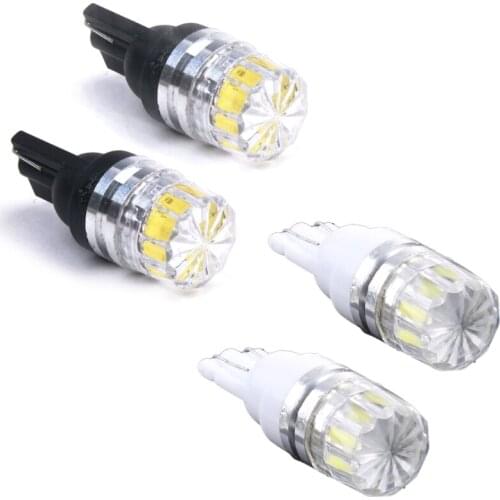 40GF 1X White T10 5050 5 SMD LED Car Vehicle Side Tail Lights Bulbs Lamp NEW