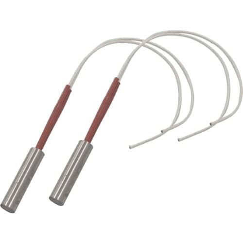 6 x 250mm 480W 110V/220V/380V High Density 304 Stainless Steel Single End Heating Tube Cartridge Heater Element 2pcs/lot