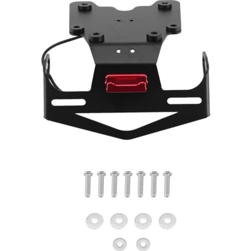 Motorcycle Rear License Plate Holder Bracket Tail Tidy Fender Eliminator for Yamaha Tenere 700 Tenere700 2019-2021