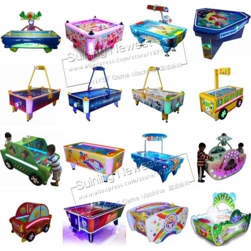 Game Hall Amusement Device Coin Operated Tickets Redemption Arcade Game Machine Air Hockey Table For Kids and Adults