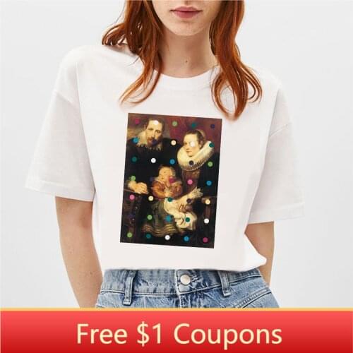 BLINGPAW Minimalist Funny Women T-shirt Family Summer Short-sleeved Tops & Tees O-Neck Casual Girls Large Size 100% Cotton