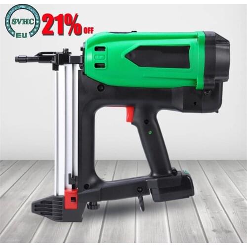 Multifunctional Pneumatic Nail Gun 7.2V2.0A Lithium Battery Nail Gun Pneumatic Tool Gas Nail Gun For Frame And Trunking 13-40mm