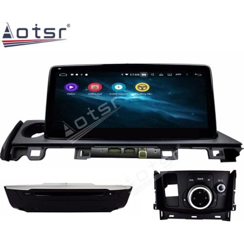 Android Car DVD Video Player GPS Navigation For Mazda 6 2017 2018 Multimedia Player Radio Recorder Auto Stereo Head Unit Carplay