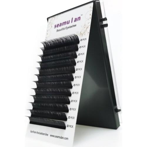 Eyelash extension Individual natural Mink Eyelash Extension. Artificial Fake False Eyelashes soft lashes makeup for beauty