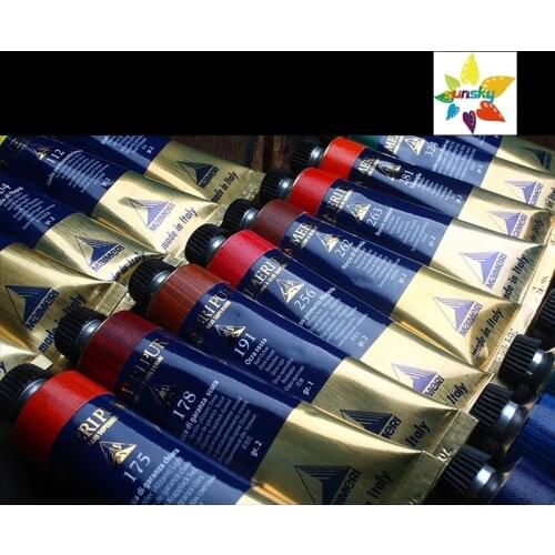 Original Italy Maimeri PURO high-quality Handmade Pure classical oil color pigment Tubular 40ml single 83 colors Self selected