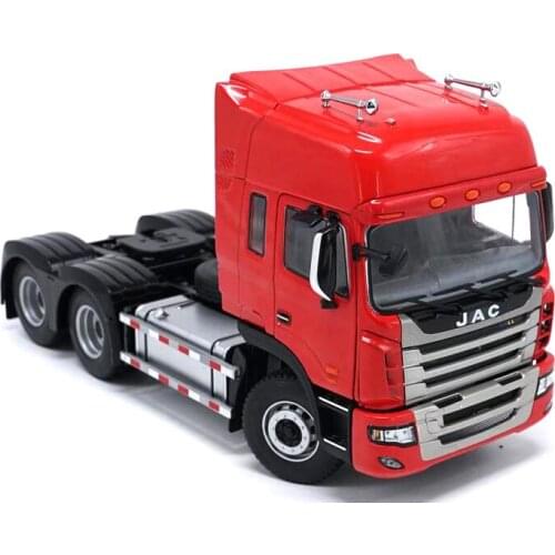 Original Collectible Alloy Model Gift 1:24 Ratio JAC GALLOP A5W A5 Truck Tractor Trailer Vehicles DieCast Toy Model for gift