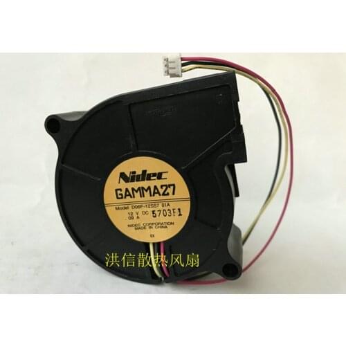 Original Nidec 6025 d06f-12ss7 01A 12V 0.09A turbine projector fan