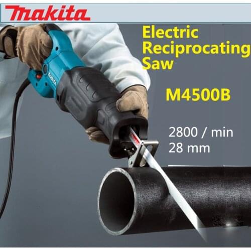 New Japan M4500B Electric Reciprocating Saw Speed Regulation Wood Metal Cutting Machine 2800/min 28 mm Saber Saw