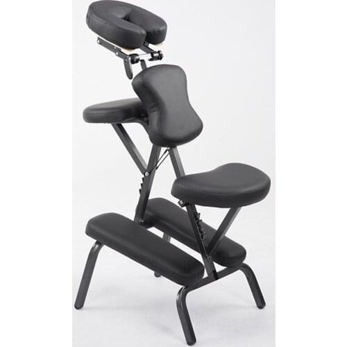 Steel Frame Folding Massage Chair Folding Adjustable Tattoo Shave Folding Massage Portable Tattoo Chair Folding Beauty Bed Salon