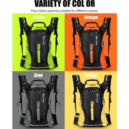 Bike Bags Portable Waterproof Backpack 10L Cycling Water Bag Outdoor Sport Climbing Hiking Pouch Hydration