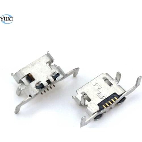 YuXi 2pcs Micro USB Power Charging Charger Connector Socket Dock Port For Xbox One Controller Gamepad