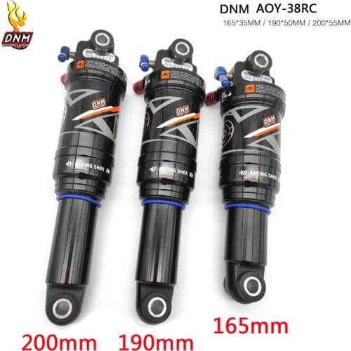 DNM AO-38RC Mountain Bike Air Rear Shock With Lockout 165/190/200mm MTB Downhill Bicycle Coil Absorber
