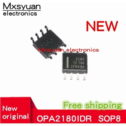 10PCS~50PCS/LOT OPA2180IDR OPA2180ID OPA2180 2180 SOP-8 New original