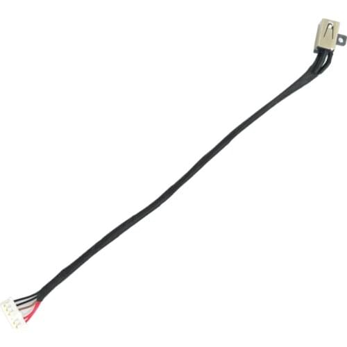 10pcs/lot DC Power Jack with cable for Dell inspiron 14 3000 5555 DC Plug Socket