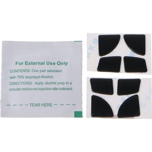 2Sets Mouse Feet Sticke Mouse Skates Pads Replacement Mouse Feet for logitech MX Anywhere 2S Mouse M17F