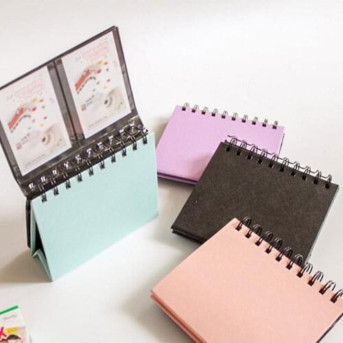 68 Pocket 3 Inch Desk Calendar Photo Album Collection Book for Fuji Instax Mini