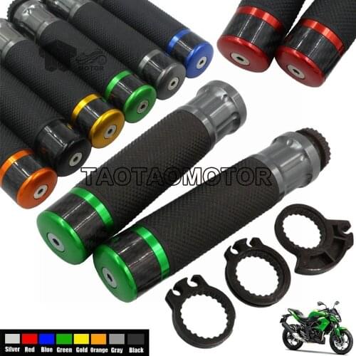 7/8'' 22MM Universal Motorcycle Handle bar Grips handle grips For KAWASAKI NINJA 250R NINJA 300R NINJA 400R NINJA650R ER-6F ER6N