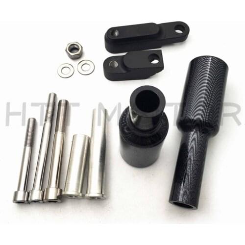 Aftermarket free shipping motorcycle parts Motorcycle CARBON FIBER Frame Slider crash protection For 2012-2013 Honda CBR 1000RR