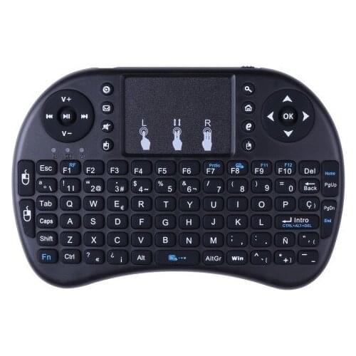 Wireless Keyboard BSL RMBSL-40RFT 2.4 GHz Black