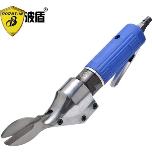 Borntun Pneumatic Air Cutter Scissors Shear Cutting Stainless Steel 1.2mm Aluminum 1.6mm Iron Sheet 5mm Sieve Mesh