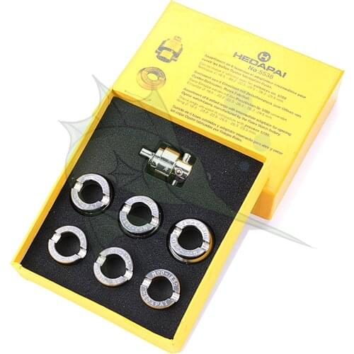 BD-5538 Assort Watch Opener Tool 6 Size Watch Opener Dies with 5700 Connector Watch Tool for RLX_Watch