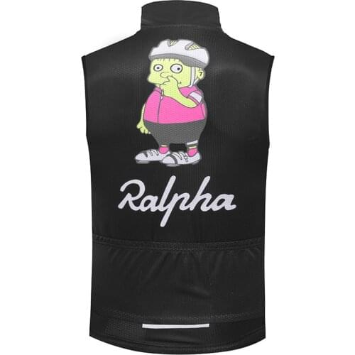 Ralpha Italian Mens Cycling Vest for 2019 Summer Racing Riding Sports Wear Clothing Sleeveless Breathable Jersey Clothes
