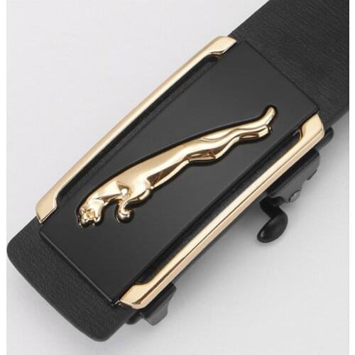 Kemeiqi Inner wear toothless automatic buckle belt mens leather belt cowhide Korean casual mens belt luxury belts for men