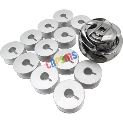 #KP-SN14TR BOBBINS & BOBBIN CASES & ROTARY HOOK SET FOR JUKI DDL DLM DLN DLU with UNDERTRIM