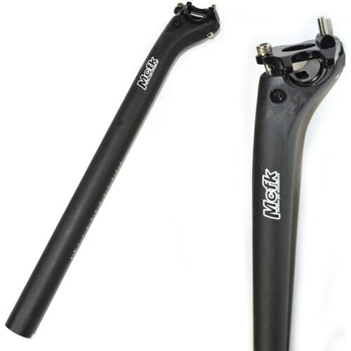 McfK UD Carbon Fiber Road Bicycle Seat Post Mountain Bike Seatpost MTB Cycling Parts Setback seat posts Offset 25mm 27.2 31.6