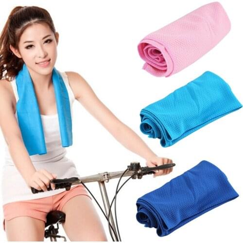 Instant Cooling Towel ICE Cold Golf Cycling Jogging Gym Magic Sport Cold Towel