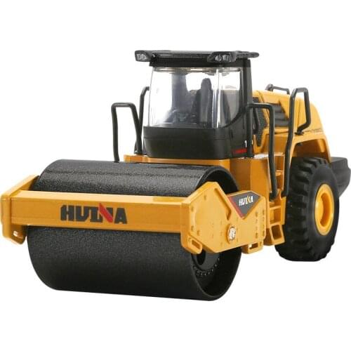 Metal Engineering road roller model,1:60 scale alloy road roller model toy,Mini metal car,free shipping