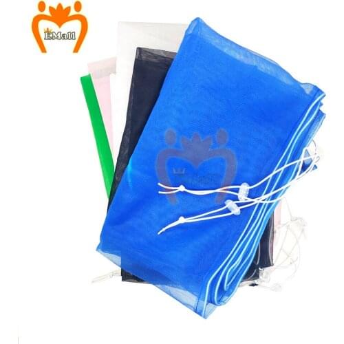 Nylon Mesh Bird Cage Cover Shell Skirt Net 95*32cm Seed Catcher Guard Bird Cage Accessories Airy Mesh Parrot Bird Cage Net