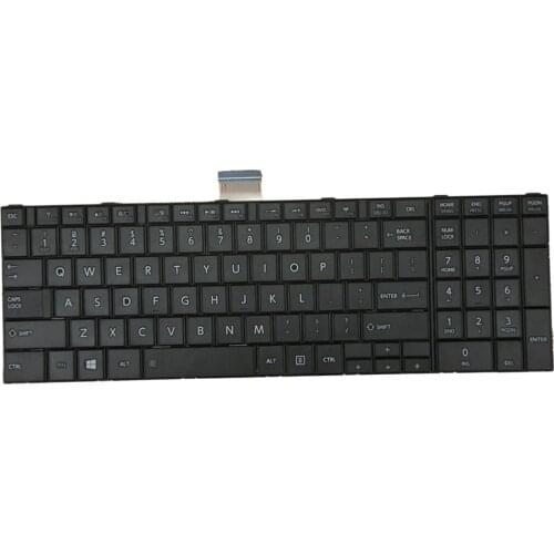 NEW US Layout For TOSHIBA SATELLITE C850 Colorful Backlit Laptop Keyboard