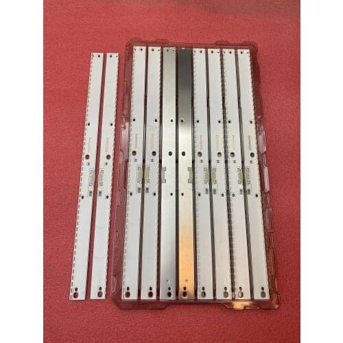 New 5set=10 PCS LED backlight strip for Samsung UE43KU6655 UE43KU6659 UE43KU6500U ue43ku6400 BN96-39676A 39677A 39678A 39679A