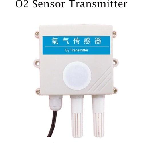 O2 Oxygen Sensor Transmitter Concentration Content Detector 4-20mA Analog RS485 Electrochemical Module