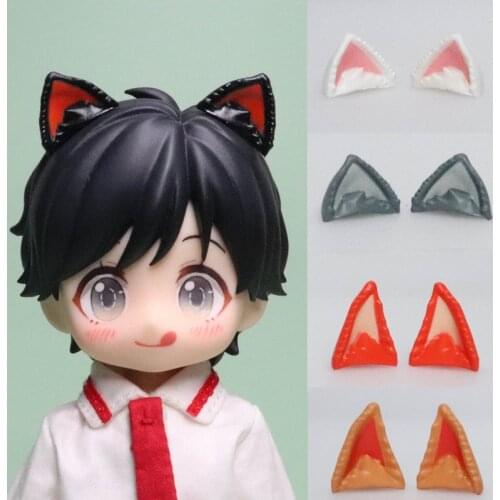 OB11 doll GSC clay man Replace ears devil horn cat ears fox ears deer antler deer ears beast ears doll accessories for ob11