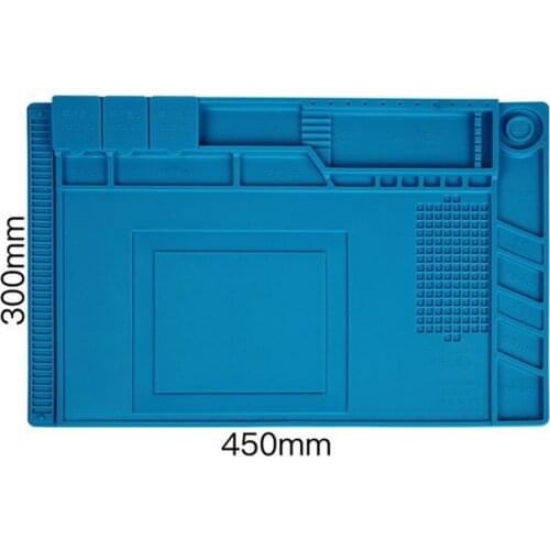 ESD Heat Insulation Working Mat Soldering Station Iron Phone Computer Repair Pad Heat-resistant BGA Insulator Desk Platform