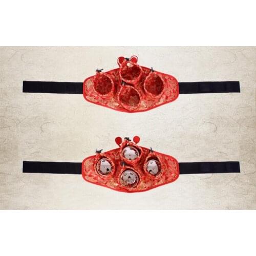 4 pcs portable moxibustion boxes neck/should/waist/abdomen/knee moxibustion acupuncture massage set