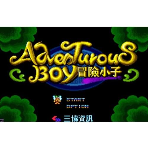 Adventures Boy 16 bit MD Game Card For Sega Genesis Mega Drive
