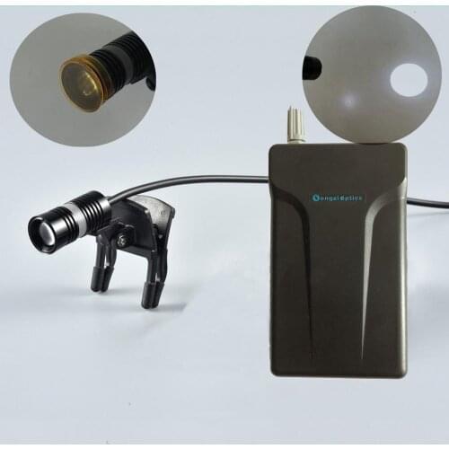 SZ-M08C 10 Hour Battery Clip Up Medical Surgical Headlight Dental Headlight With Circular Light Spot