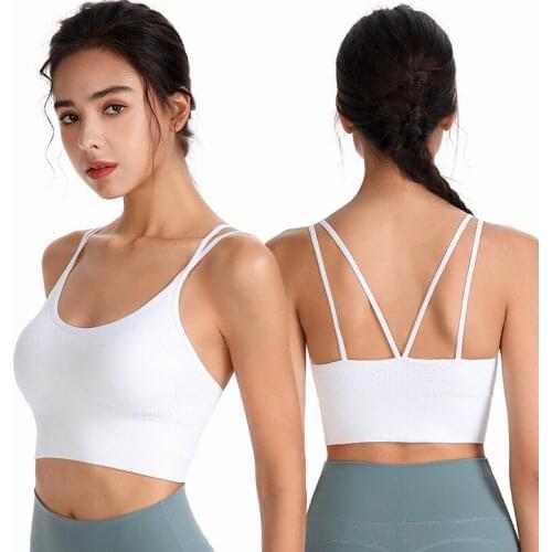 Comfortable Seamless Sports Bra Women Fitness Top Yoga Bra Running Yoga Gym Crop Top Women Push Up Sport Bra Top